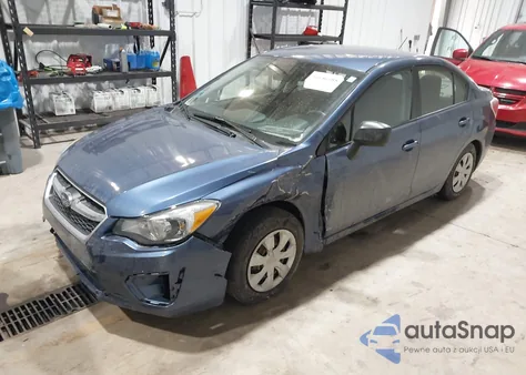 2013 Subaru Impreza 2.0I z USA, uszkodzony, nr VIN JF1GJAA62DH028996